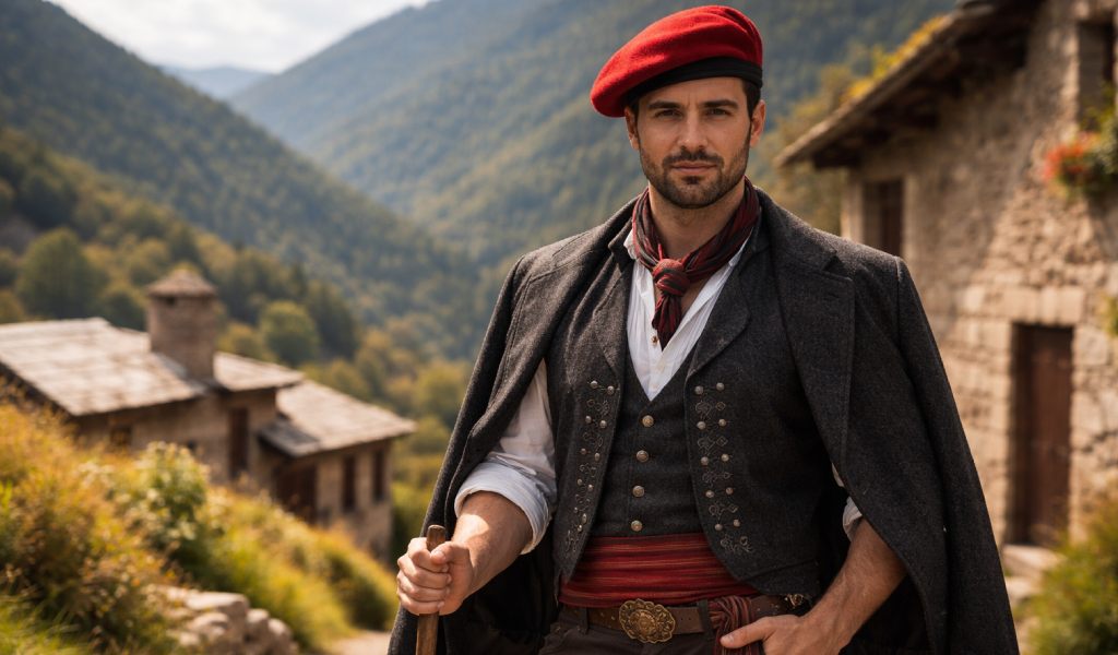 Men's traditional clothing in Andorra