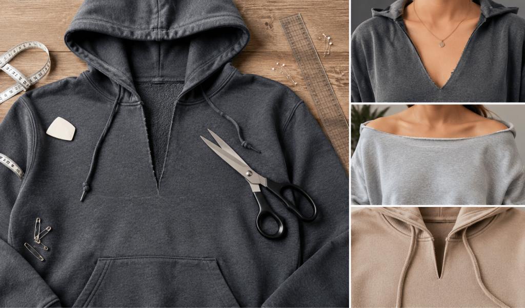 How to Cut the Neck of a Hooded Sweatshirt: Easy DIY Guide