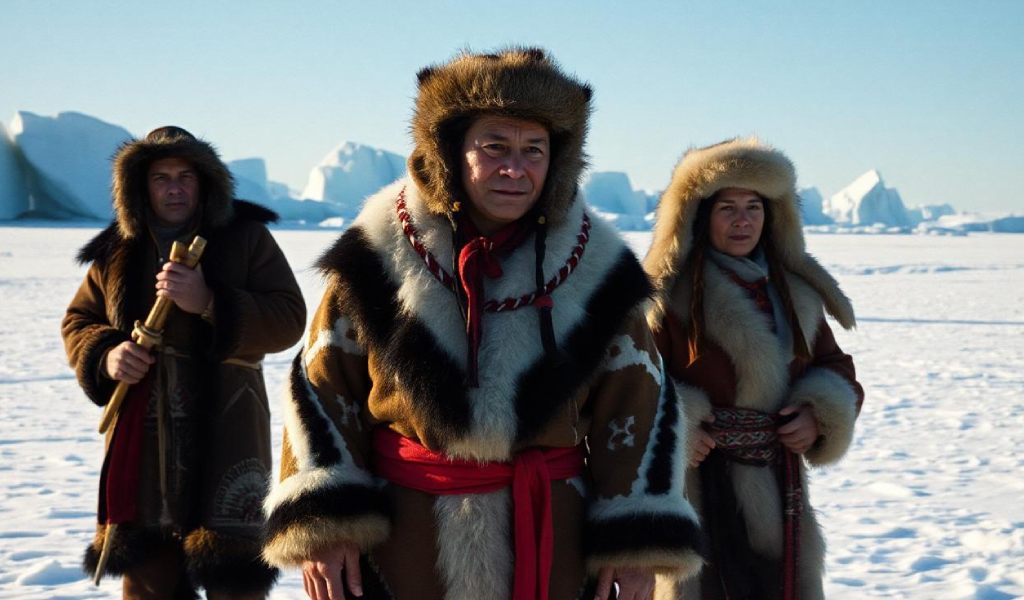 Traditional Arctic Bedding and Clothing Material