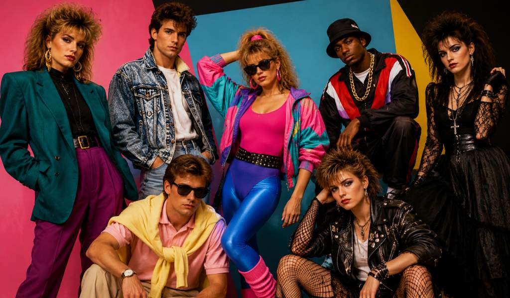 Mastering Vintage 80s Fashion: The Era of Bold Style