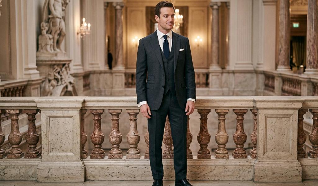 For men, the formal dress code