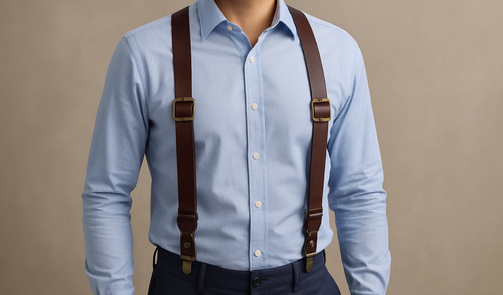 Leather Suspenders