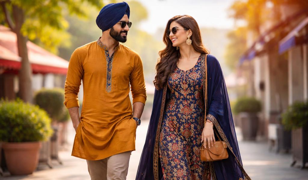 Modern Influence on Traditional Fashion in Chandigarh