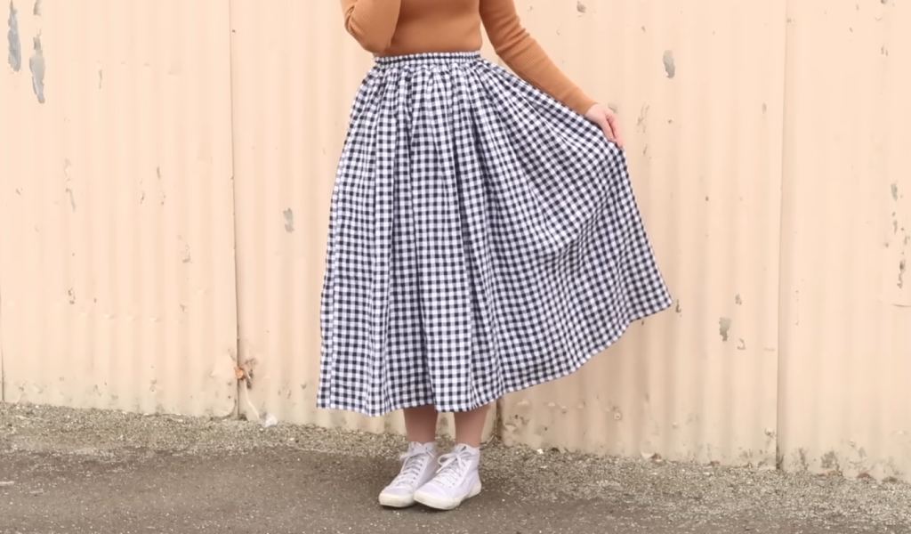Gathered Skirt main image 1
