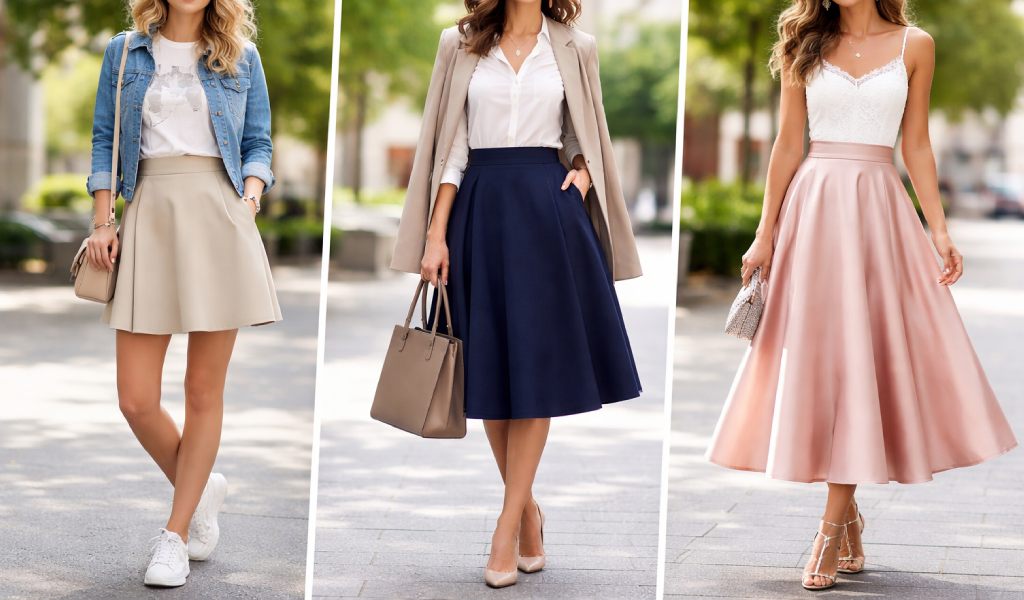 Axis Line Skirt Set main image 0