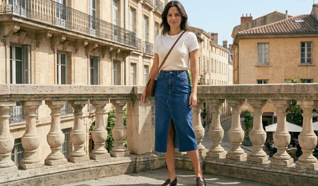 Denim Midi