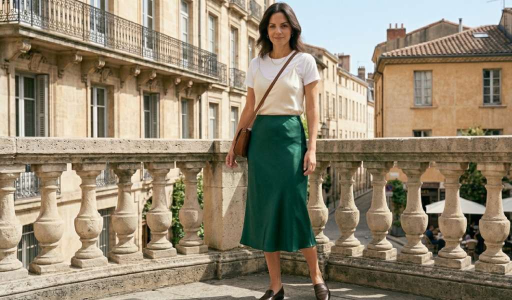 The Slip (Satin) Midi: Best for Date Nights and Layering