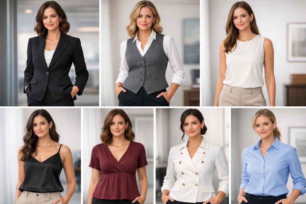 Workwear & Structured Tops