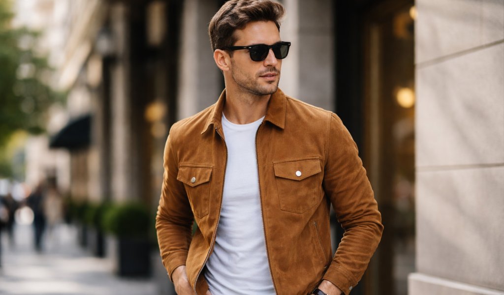 What is a suede jacket