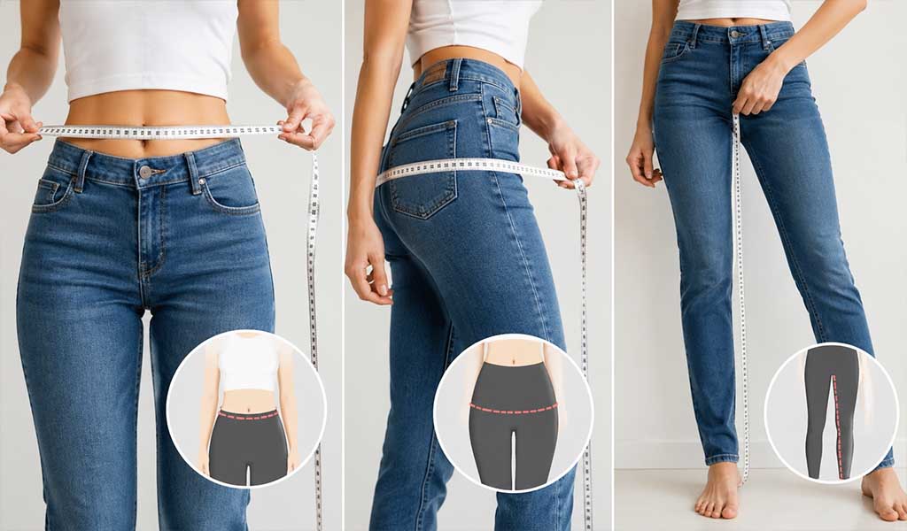 How to Measure Pant Size for Women