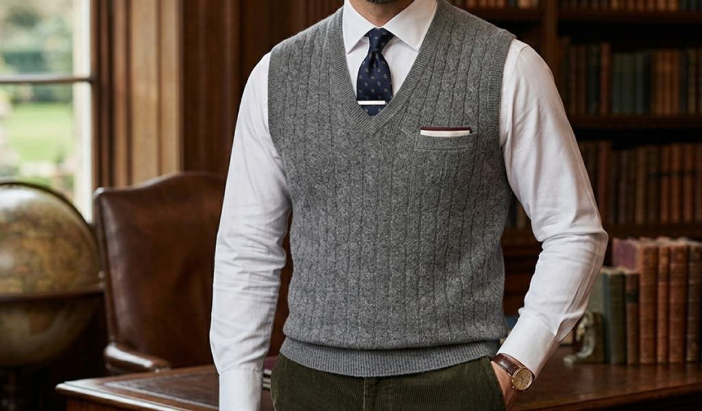 The Sweater Vest : How to Wear a Vest